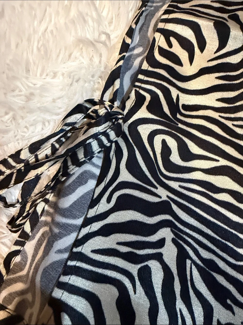 Free people FP x Nigel Preston side tie zebra pants